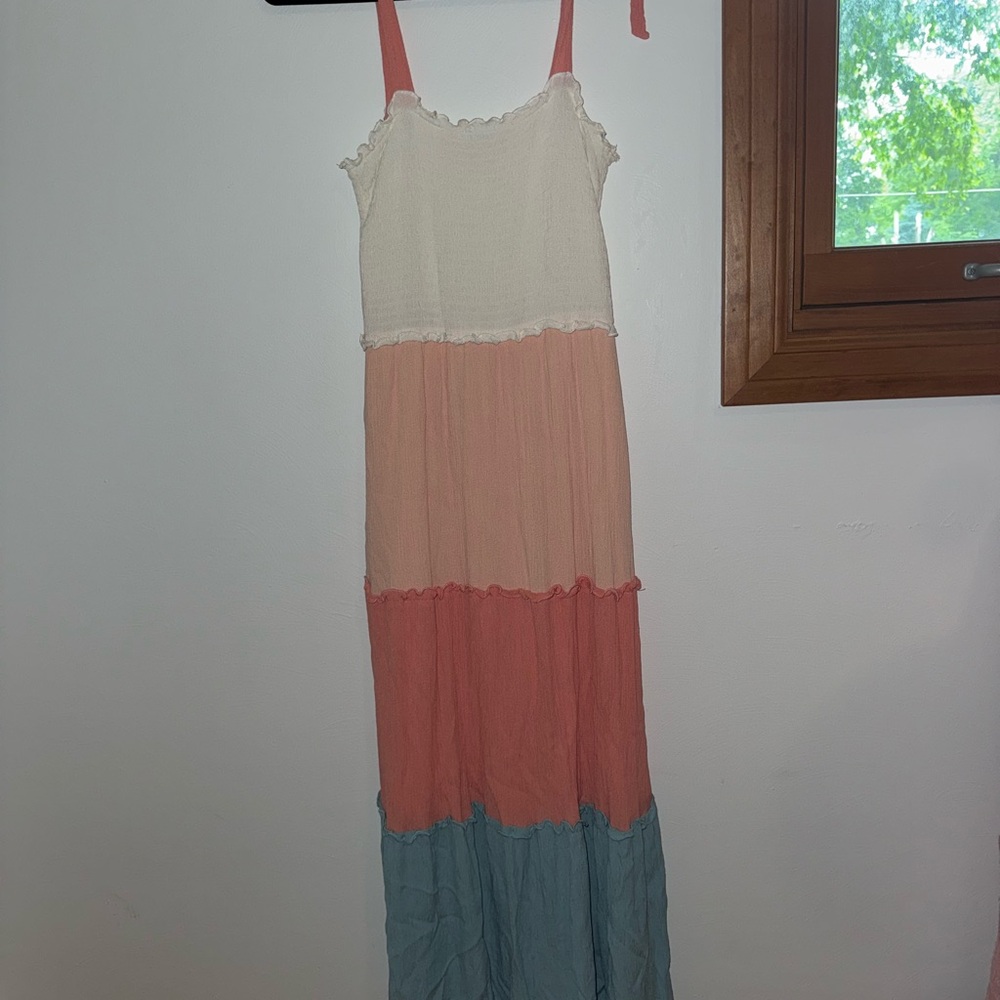 Colorblock Maxi Dress - Picture 4 of 4